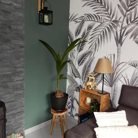 別荘 Le Exotique Du Lutin Many & Son Bain Nordique *